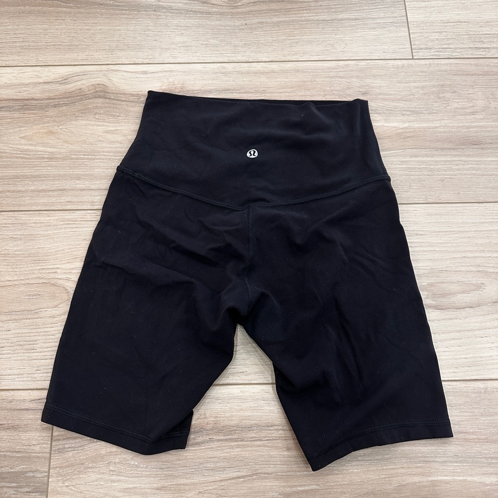 Lululemon Athletica Black Bike Shorts - Picture 5 of 7